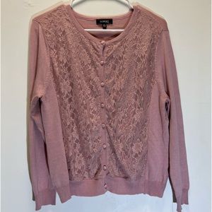 ELEMENTZ light casual pretty pink sweater